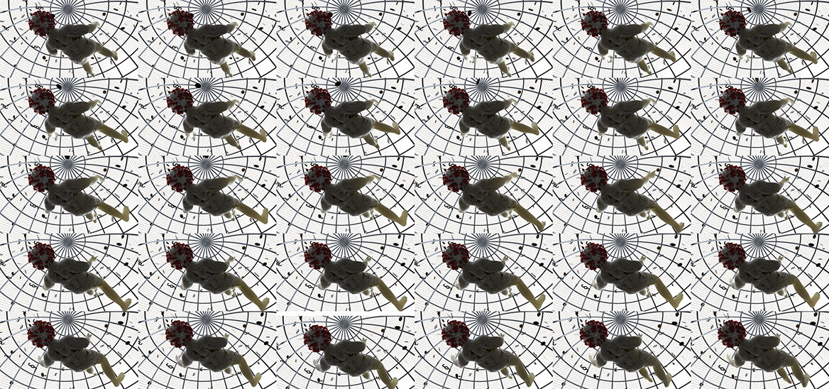 Serielle Collage von 30 Einzeleinstellungen bilden eine Sequenz des isolierten Corona-Patienten ab. Perspektivische Variation mit größerem Abstand zum Patienten von weiter unten.