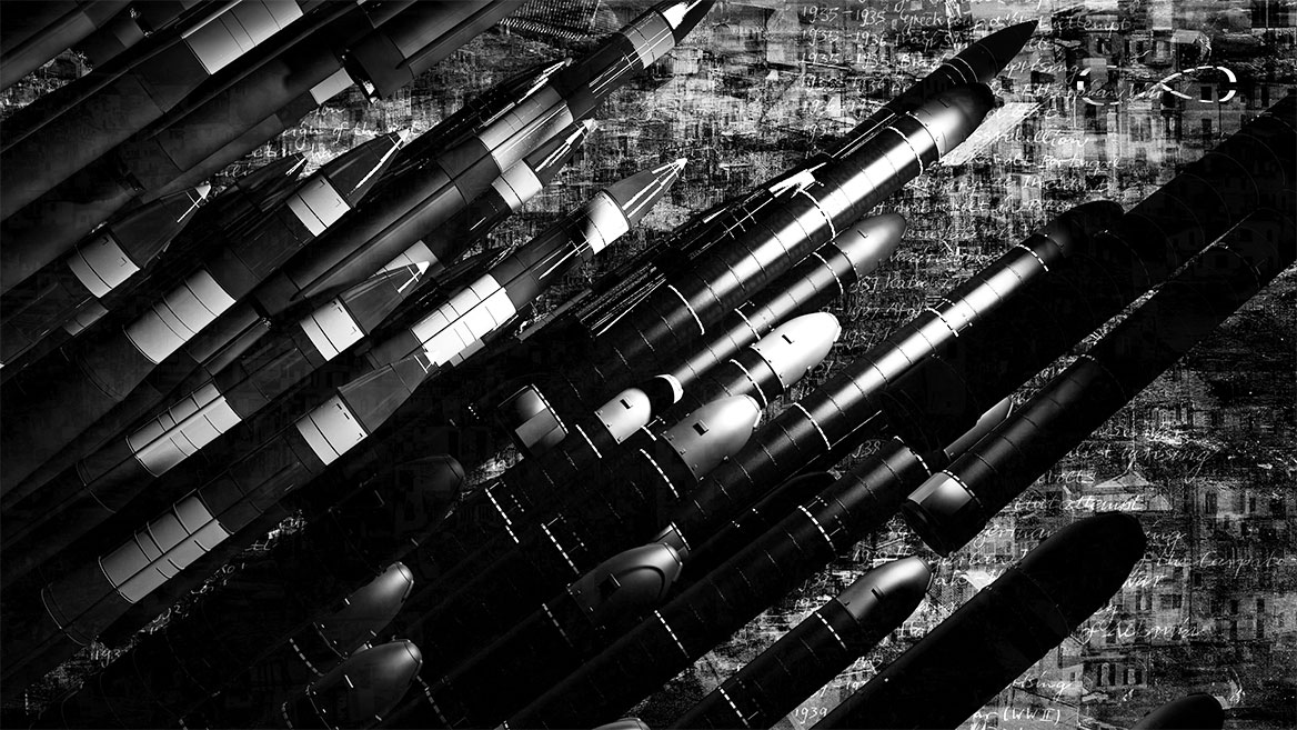 The cropped image shows nuclear intercontinental missiles.